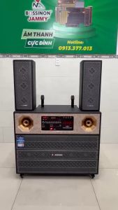 Loa tủ công suất lớn bass 40 đôi có full Bossinon G15K6- công suất 2.400W- Bảo hành chính hãng miễn phí 12 tháng tại nhà