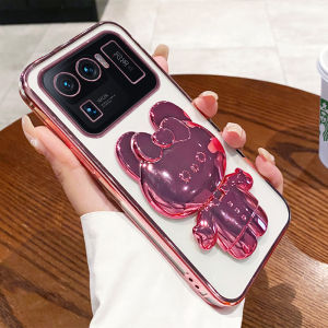 Xiaomi 11 Ultra Phone Case Full Cover Shockproof Silicone Protective Ultra Soft Shell with Stand for Men And Women