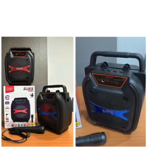 Speaker bluetooth portabel 65inch + mic big bass speaker