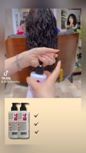 Gel bọt giữ nếp tóc gel bóp xoăn tạo kiểu hippie xoăn xù mì xoăn lơi