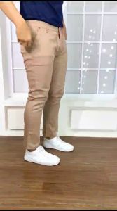 STAR DENIM Celana Panjang Chino Pria Slim Fit Jumbo Big Size - Mocca