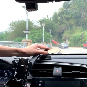1350 ° Rotating Car Phone Holder Universal Gravity Mobile Stand For Dashboard/Windshield Suction Cup