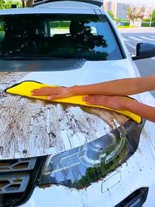 {ขายดี} 10ชิ้น 30*60cm ผ้าเช็ดรถแบบหนา ผ้าไมโครไฟเบอร์ ผ้าซับน้ำดี ผ้าเช็ดกระจก ผ้าเช็ดกระจกแบบหนา ผ้าเช็ดรถแบบหนา