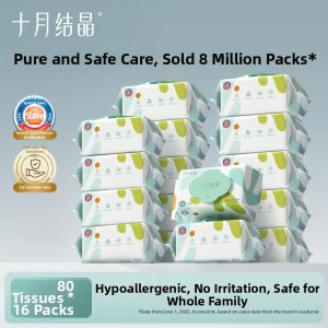 SHI YUE JIE JING | Hand Mouth Use Wet Wipes Large Pack