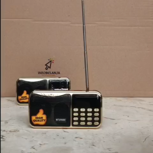 Radio Mitsuyama MS-4020BT SERI-4024 FM USB TF Card MP3 Player Bluetooth Original SNI