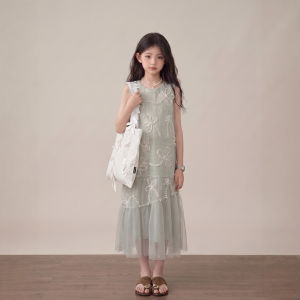 SHANGLEXIONG | Elegant Simple Luxury Girls Dress