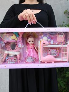 Princess Doll with Changing Clothes Large Gift Box