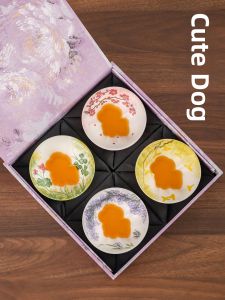XIANGYE | High-End Collectible Hand-Painted Ceramic Couples Tea Cups