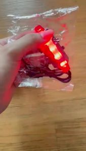 Lampu Belakang SEPEDA LED COB PERSEGI 4 Mode Tail Light USB Rechargeable Anti Air Waterproof