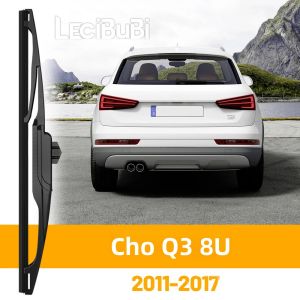 Audi Q3 8U 2011-2017 Kính Chắn Gió Phía Sau Kính Chắn Gió Lưỡi Gạt Nước Cửa Sau Cửa Sổ Cao Su Gạt Nước Phụ Kiện Đen