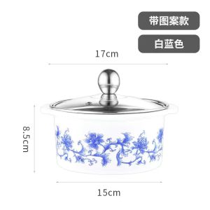 Mini Thickened Stainless Steel Pot with Double Ears Non-Stick for Home Use Noodle Cooking Stove Gas And Induction Small Pot