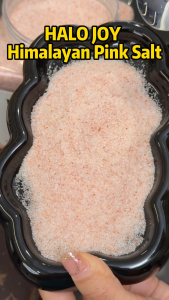 HALOJOY Himalayan Pink Salt Original Keto/Low Carb Flavor 100g Fine Grain Resealable Pouch