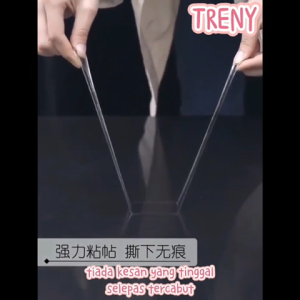 TRENY Nano Tape Multi-functional Strongly Sticky Double-Sided Adhesive Traceless Washable Removable Tape Super Stick Tape Sticky Tape