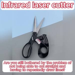 Kéo Cắt Thép Không Gỉ Chuyên Nghiệp TINSOL Có Dẫn Hướng Bằng Laser Cắt Chính Xác Dùng Cho May Vá Thủ Công Cắt Thẳng Định Vị Nhanh