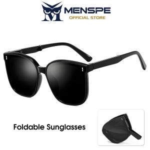 MENSPE Foldable Sunglasses Fashion Large Frame Sunglasses UV400 Protection Polarized Sunglasses Eyes Protection Eyewear Sun Glasses For Men Women Driving Hiking