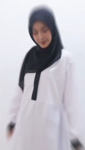 ONE SET TUNIK SERAGAM PNS ASN DINAS PEMDA GURU HITAM PUTIH