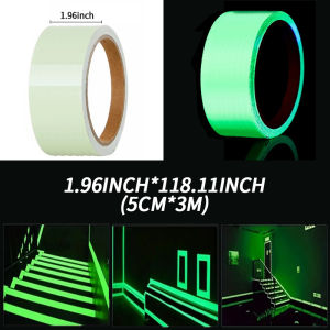 Luminous Fluorescent Night Self-adhesive Glow In The Dark Sticker Tape Safety Security Home Decoration Warning Adhesive Tape