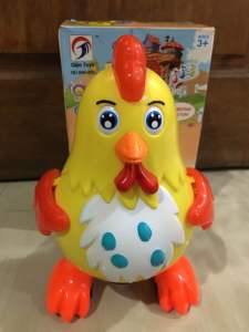 Mainan Bebek Joget lampu dan musik anak