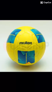 ⚽️⚽️ลูกฟุตซอล Futsal Molten F9N1510-LB เบอร์ 3.5 มาตรฐาน หนังอัด PVC รุ่นใหม่ปี 2024-2025 ของแท้ 💯(%)⚽️⚽️