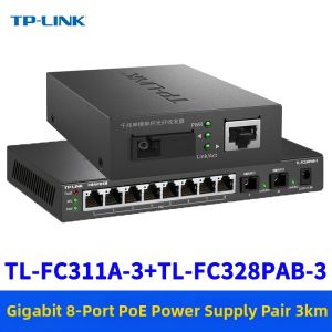 TP-Link | Bi-directional 1 Optical 4 Electrical Fiber Transceiver 100M 20km