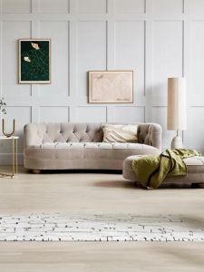 American Style Luxury Velvet Sofa Arc North European Simple Single Double Seat Small Household Internet Famous Green Living Room