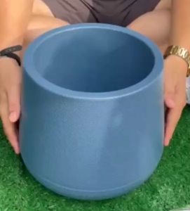 กระถาง มินิมอล 9 นิ้ว เบลล่า ทรงหยดน้ำ