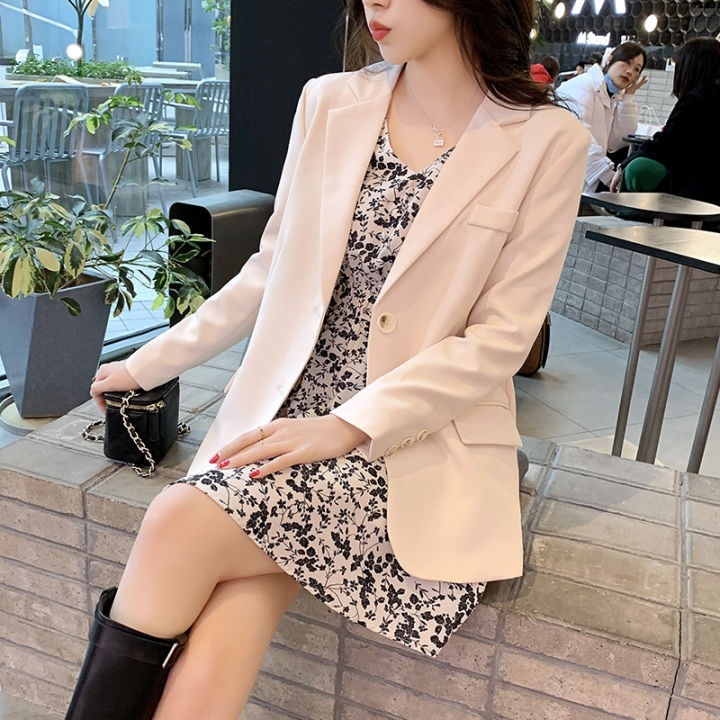 Áo blazer nữ dài tay áo vest khoác ngoài phong cách Hàn Quốc - Siky BL04 -  Tìm Voucher