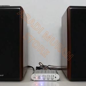 COD KIRIM CEPAT LVPIN Aaudio Amplifier Mini HiFi Stereo super Bass Booster 12V - ST-838