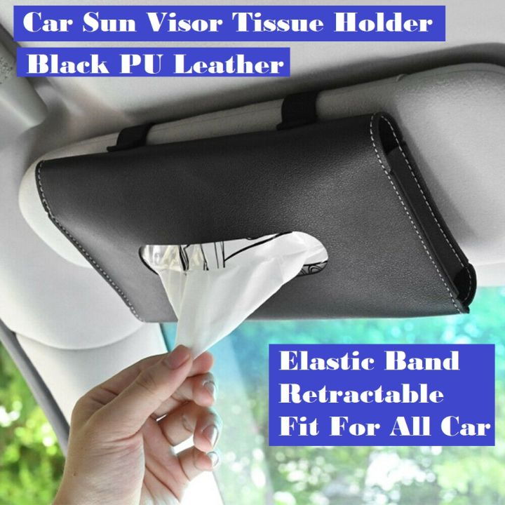 Car Tissue Box Car Sun Visor Tissue Box Holder Car Headrest Tissue Box