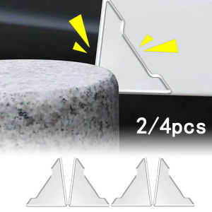 2/4Pcs Universal Car Door Corner Anti-collision Covers Transparent Silicone Protector Anti-Scratch Stickers Door Protection Cover Accessories