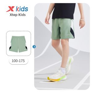 XTEP | Colorblock Quick Dry Boys Shorts 5