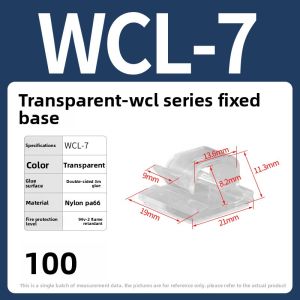 POWER&STRONG | Self-adhesive Cable Tie Mount 3m Wire Organizer