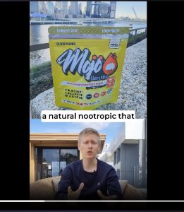 MOJO™ LIONS 🦁🍄 MIND 🧠 NOOTROPIC | Lions Mane Mushroom Complex Alpha Brain Booster Reishi Cordyceps Laser Focus Cognitive Concentration Genius Brain Fog Memory Mind Enhancer Best UK ADHD Neurotropic Supplement 💊