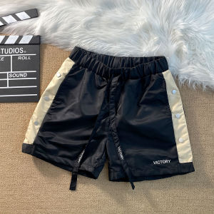 Summer New American Style Basketball Shorts Mid-Length Sporty Trendy Fabric Quick-Off Sport Pants Straight Leg Casual Trousers