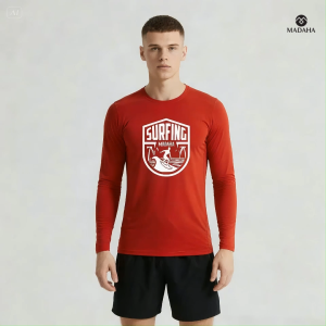 Madaha Kaos Baju Lengan Panjang Dry fit Jersey Olahraga Surfing Classic Style