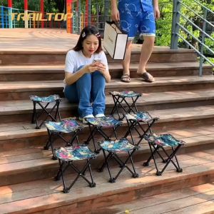 TrailTop Kursi Lipat Outdoor Serbaguna & Bangku Lipat Portable