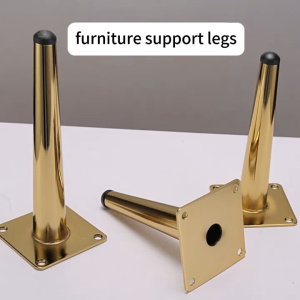 Oblique black gold 1 piece of sofa iron leg furniture leg coffee table leg sofa leg furniture foot with screws