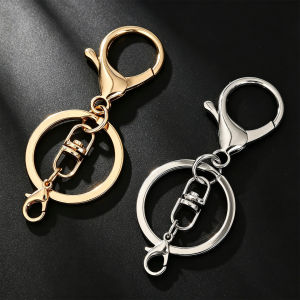 Lobster Clasp Keychain Link Light Silver