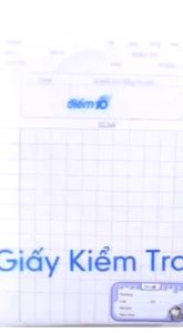 Giấy kiểm tra kẻ ngang Campus TP-BM70G-30 - Màu vàng