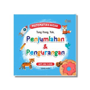 CKLIK MEDIA : Buku Anak : Tung Itung Yuk Penjumlahan & Pengurangan - FREE BUBBLE WRAP