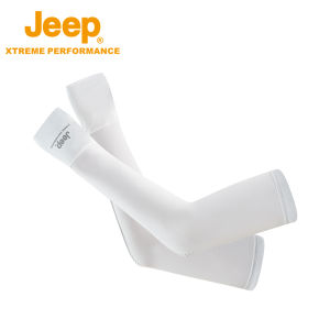 Jeep Outdoor Breathable Sunscreen Sleeve Covers Womens Ice Silk Summer Driving UPF50+ Protective Sleeves Internet Famous Ice Sleeves