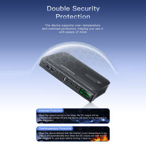 DC1036L 36W Digital UPS Uninterruptible Power Supply Box 5V/9V/12V/15V/24V Multi-Output for Router Home Devices-without Battery