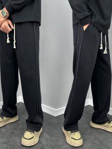 Quần Ống Đứng Mỏng Mùa Thu Cho Nam Quần Dài Thể Thao Rộng Rãi Thời Trang Đa Năng Quần Dài Thường Ngày Thoáng Khí