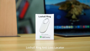 Smart Tag Bluetooth Tracker Works with Find My APP (iOS Only) Key Finder Item Locator for Luggage Backpack Suitcases Keys Bags Wallet Pets Anti-lost Device Locator Tracking Replaceable Battery
