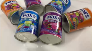 Kẹo Trái Cây Đức Fox Crystal Clear 180gr - Nhiều vị Hàng Chính Hãng