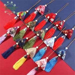 MONLEYTA | Chinese Traditional Zongzi Aroma Sachet Personal Mosquito Repellent Triangle Herb Pouch Activity Gift Finished Product