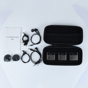 IRIN | DK MP-5BR 2.4G Wireless Lavalier Microphone Intelligent Noise Reduction Microphone with Built-in DSP Chip Bluetooth Reverb