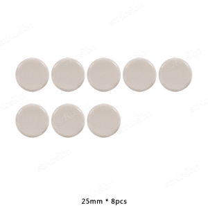 8pcs/lot Round Furniture Gliders Self Adhesive Teflon Sliders Sliding Block Table Chair Leg Mat Floor Protector Mover Pads  ﻿