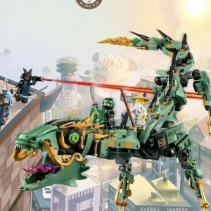 NINJAGO Green Ninja Dragon Jet 70612 Construction Toy