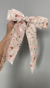 Blooming Lady กิ๊บสปริง โบว์ติดผมลายดอก 7 สี Cherlyn